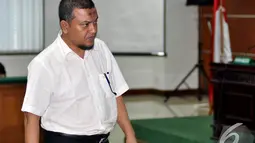 Ramadhani Ismy adalah Mantan Deputi Teknik Badan Pengusahaan Kawasan Pelabuhan dan Dermaga Bebas Sabang (BPKS). Ia tersangkut kasus proyek pembangunan Dermaga Sabang, Pengadilan Tipikor, Jakarta. Foto diambil pada Senin (1/12/2014). (Liputan6.com/Miftahul