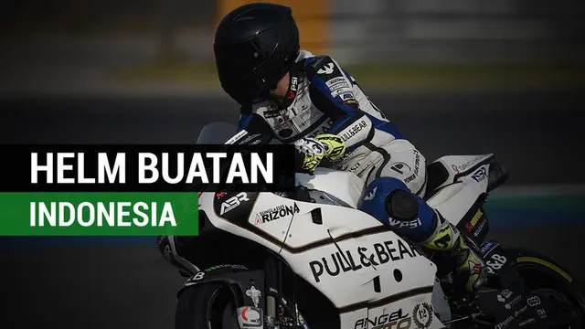 Berita video helm buatan Indonesia bermerek NHK akan dipakai di balapan MotoGP pada musim 2018. oleh pebalap Karel Abraham dari Angel Nieto Team.
