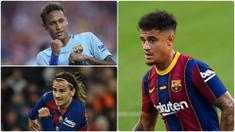 Barcelona memiliki catatan transfer luar biasa saat melabuhkan Philippe Coutinho dari Liverpool. Selain Coutinho ada beberapa pemain lain yang didatangkan Barcelona dengan nilai transfer tinggi. Berikut Coutinho dan 5 pemain termahal Barcelona sepanjang masa. (kolase foto AFP)