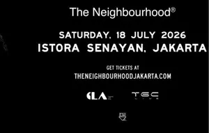 Rundown Konser The Neighbourhood Jakarta, Catat Jam Masuk Venue hingga Opening Act
