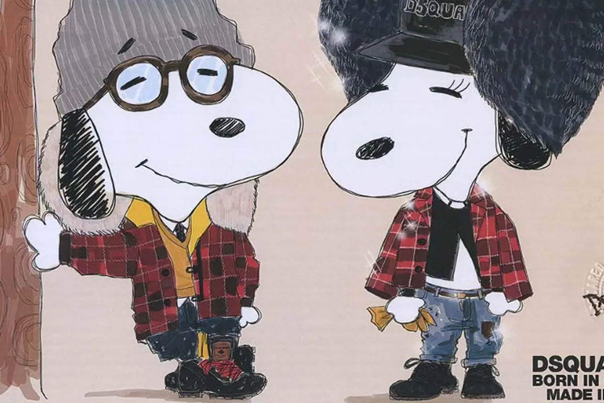 Snoopy in Designer Clothes 0714 2