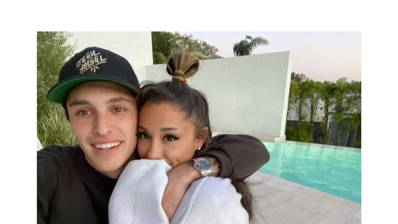 Ariana Grande dan Dalton Gomez. (Instagram/ arianagrande)