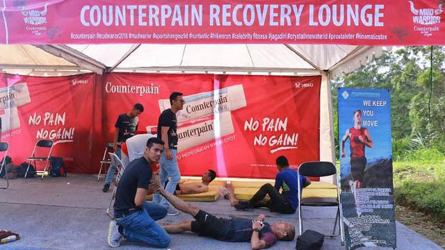 Counterpain Mud Warrior 4 di Bandung.