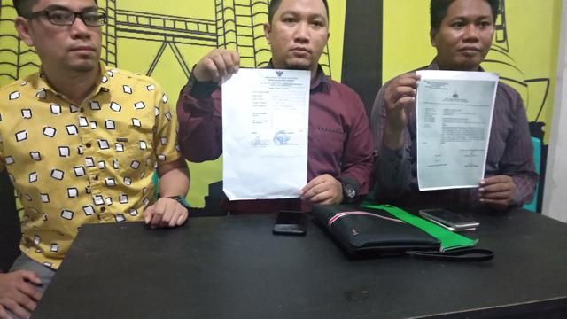 Kuasa hukum sudah melaporkan ke ombusdman RI Kantor perwakilan Sulawesi Tenggara.(Liputan6.com/Ahmad Akbar Fua)