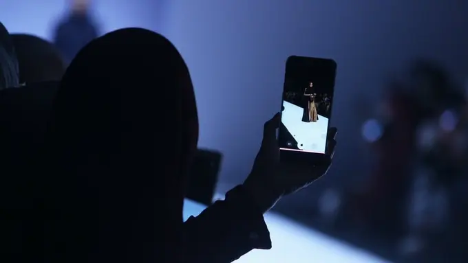 Ilustrasi fashion show