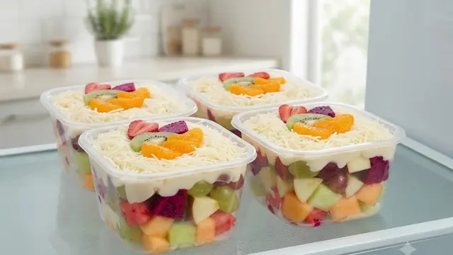 Salad Buah Premium dalam Kemasan Cup