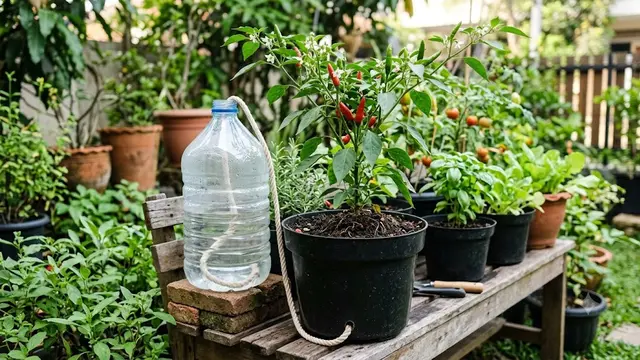 Cara Membuat Sistem Irigasi Tetes dari Galon Bekas