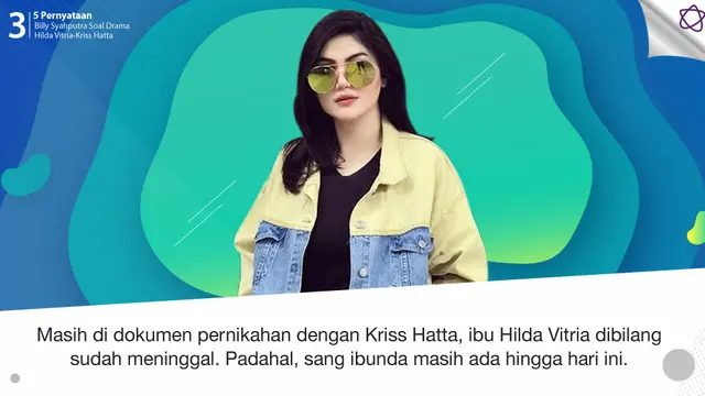 [Bintang] Billy Syahputra-Hilda Vitria-Kriss Hatta