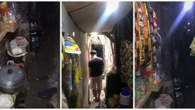6 Potret Orang Jualan di Tempat Sempit Ini Bikin Tepuk Jidat, Pembeli Kesusahan