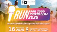 Event Lari Menarik Garapan Forum Pemred Indonesia, Run For Good Journalism: Diikuti Sekitar 350 Peserta