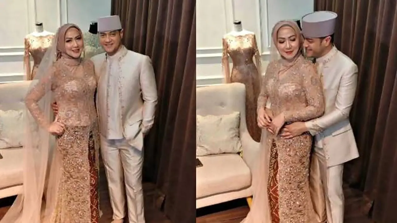 Tampil Serasi, Ini 7 Potret Mesra Venna Melinda dan Ferry Irawan Pakai Baju Pengantin