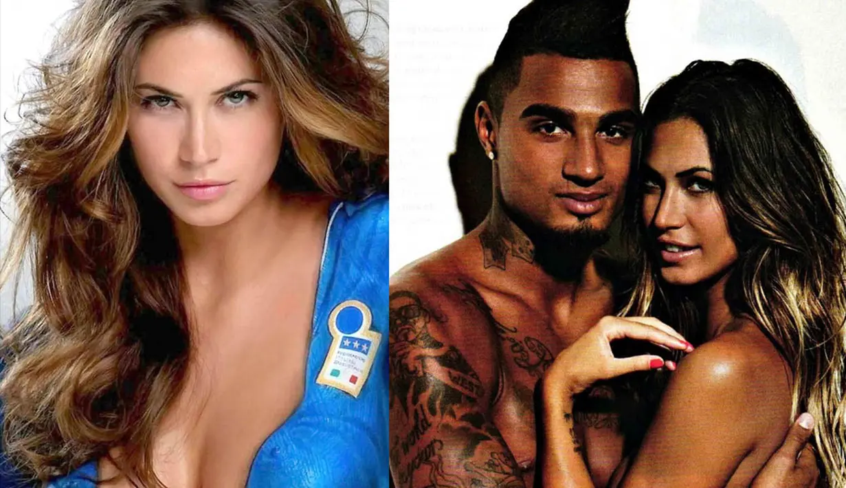 Melissa Satta dan Kevin Prince Boateng