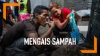 Akibat krisis yang terjadi di Venezuela tak kunjung membaik, sebagian masyarakat terkena imbasnya. Beberapa rela mengais makanan dari tumpukan sampah.