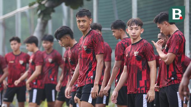 Foto: Antusiasme Skuad Timnas Indonesia U-20 saat Jalani Latihan Terakhir Jelang TC ke Como untuk Ikuti Toulon Tournament 2024 di Prancis