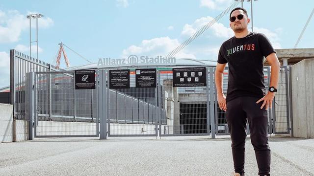 Andar Sofian saat berada di markas Juventus