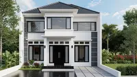8 Contoh Gambar Desain Rumah Minimalis 2 Lantai, Inspirasi Hunian Modern yang Estetik dan Fungsional