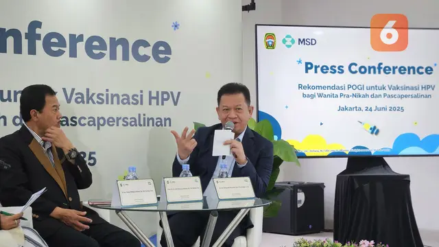 Ketua Kelompok Kerja Eliminasi Kanker Serviks POGI, Dr. dr. Fitriyadi Kusuma, Sp.OG(K) (Foto: Aditya Eka Prawira/Liputan6.com)