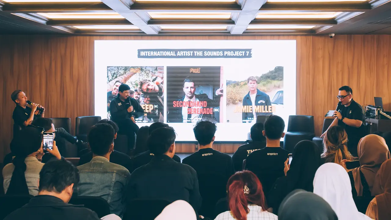 Presconfrence .The Sounds Project 7
