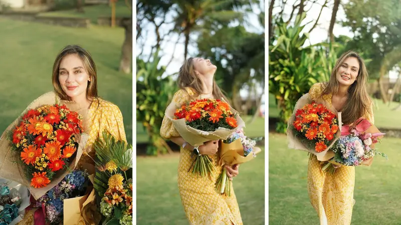 Cantiknya Luna Maya di Momen Ulang Tahun ke-39, Tampil Kenakan Dress Mahal