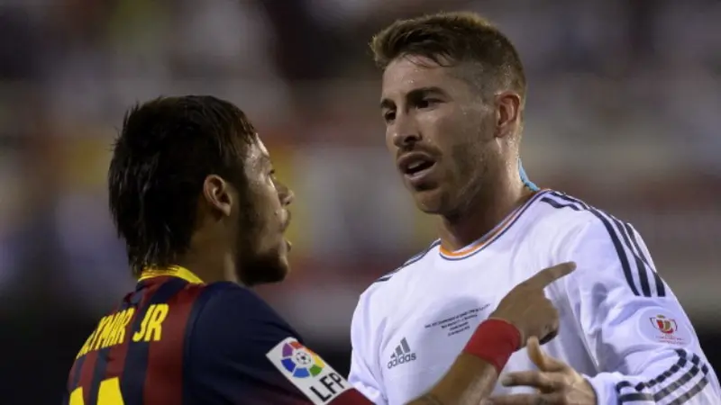 sergio ramos - neymar