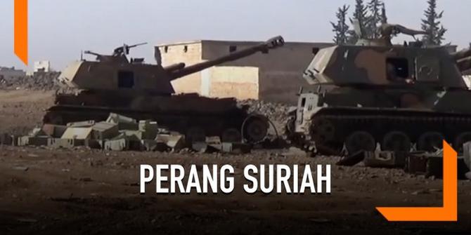 VIDEO: Perang Berebut Wilayah di Suriah, 44 Tewas