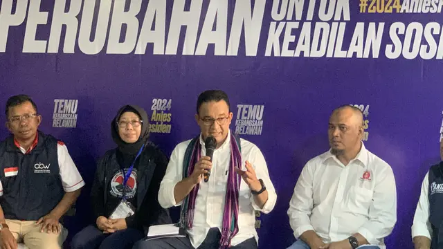Bakal calon presiden Koalisi Perubahan, Anies Baswedan