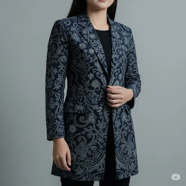 9 Model Baju Batik Blazer Panjang Modern Terbaru 2025: Tren Fashion yang Wajib Anda Miliki