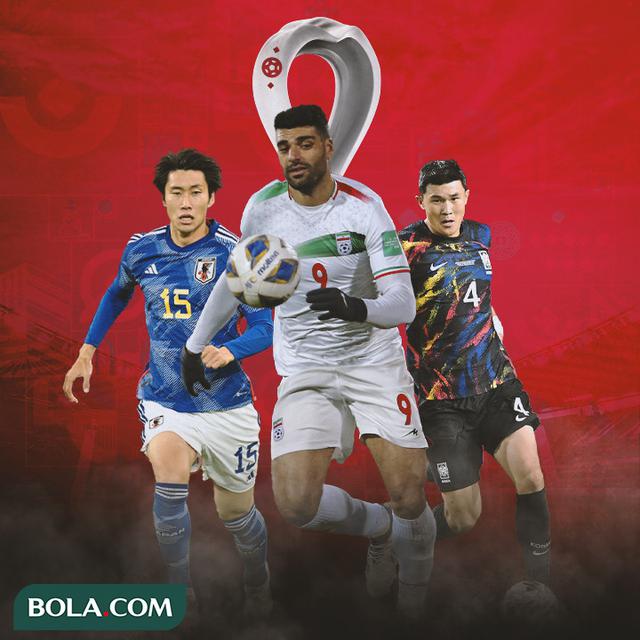 Piala Dunia - Daichi Kamada, Mehdi Taremi, Kim Min-Jae