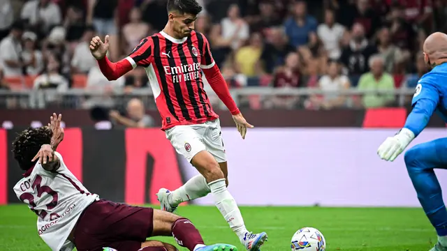 Laga Awal Liga Italia 2024/2025, AC Milan Berbagi Poin dengan Torino