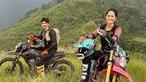 Begini potret kebersamaan pasangan selebriti Prisia Nasution dan Iedil Dzuhrie Alaudin saat jalani hobi bareng. Diketahui bahwa selama ini Prisia memiliki hobi naik moge. Ia pun beberapa kali jalani touring sampai ratusan kilometer, seperti ke Atambua. Beberapa waktu lalu ia pun sempat jalani touring dari Medan ke Padang bersama suami yang menempuh jarak 860 Km. (Liputan6.com/IG/@prisia)