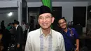 Ketua Umum PPP Suryadharma Ali (SDA) menghadiri acara Silaturahmi Nasional Alim Ulama se-Indonesia di Jakarta, Kamis (23/10/2014). (Liputan6.com/Miftahul Hayat)