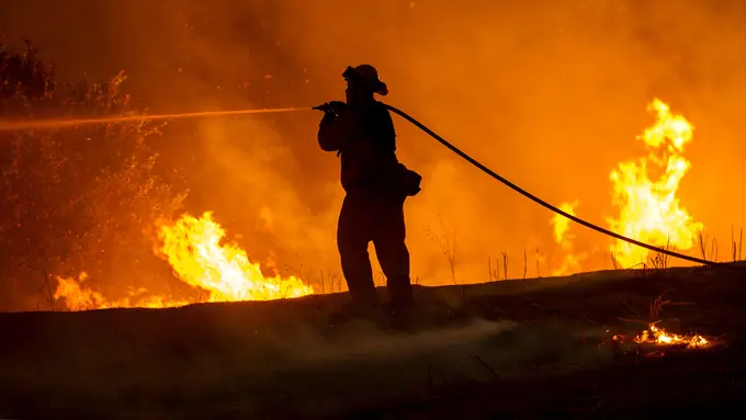 Diduga Listrik 'Korslet,' 3 Kios di Pasar Stan Hangus Terbakar