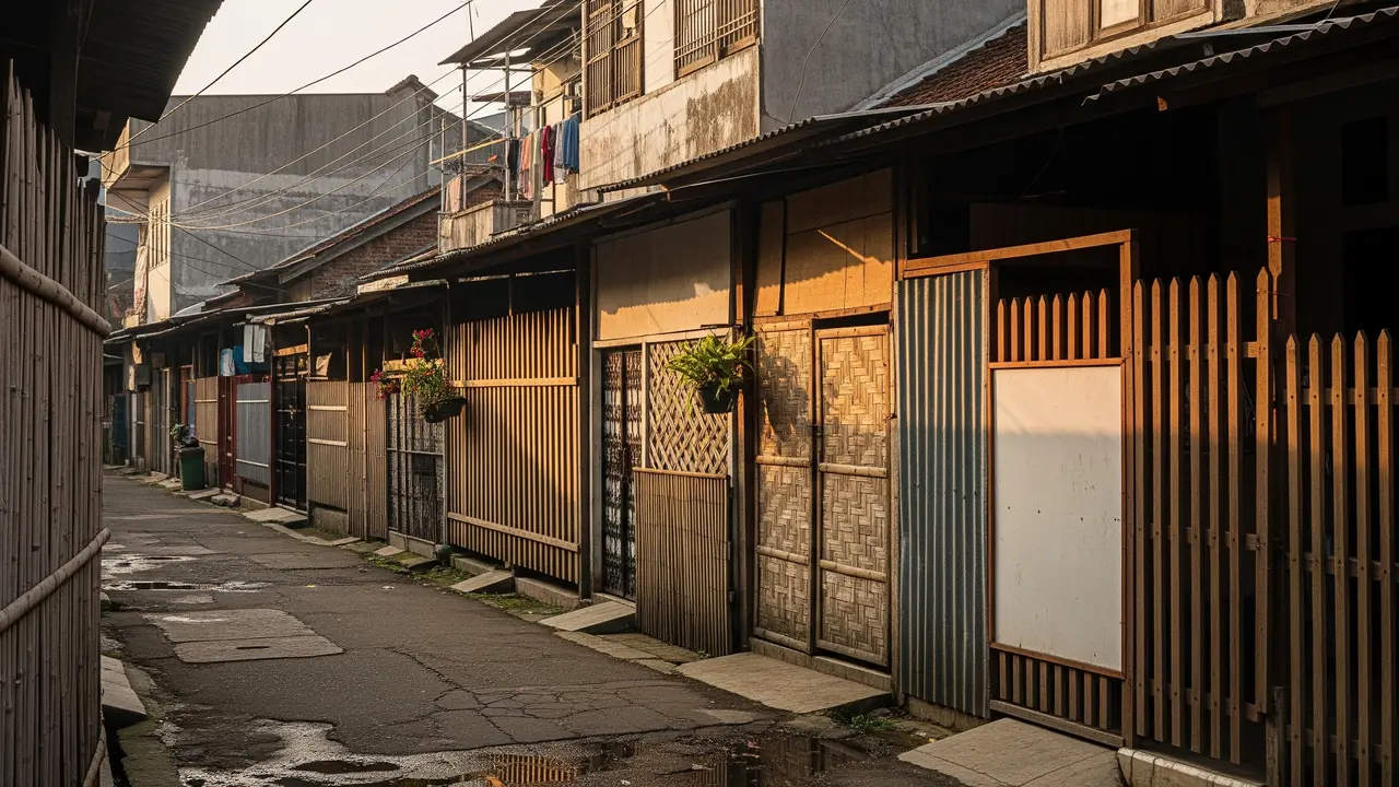 Inspirasi Pagar untuk Rumah di Gang Sempit