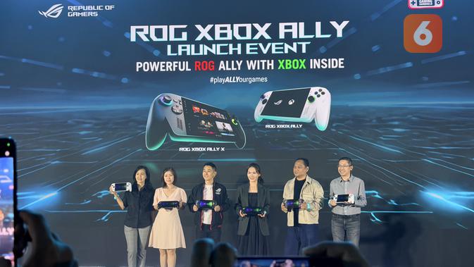 <p>Asus akhirnya meluncurkan ROG Xbox Ally dan Ally X di Indonesia. cek spesifikasinya. (Liputan6.com/ Yuslianson)</p>