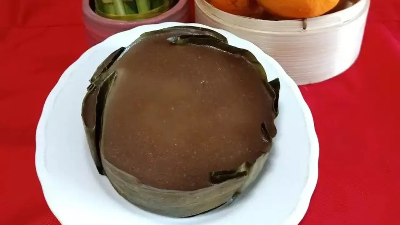 Resep kue keranjang Imlek tradisional. (dok. Cookpad @IsnawatiSukendar)