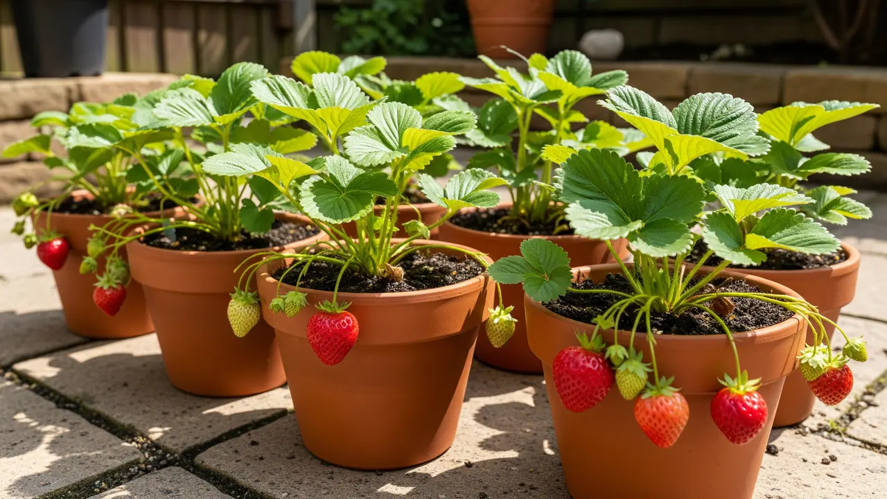 Ide Kebun Buah Mini dalam Pot untuk Halaman Kecil