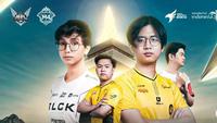 Turnamen Mobile Legends M4 world Championship 2023 sudah memasuki fase knockout. Para penggemar akan segera mendapatkan jawaban siapa yang bakal berjaya di Land of Dawns.  (FOTO / M4)