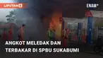 Beredar video viral terkait kebakaran di sebuah SPBU. Rabu (1/11/2023). Kejadian ini berada di SPBU dekat jalan Lingkar Selatan, Kecamatan Baros, Sukabumi.