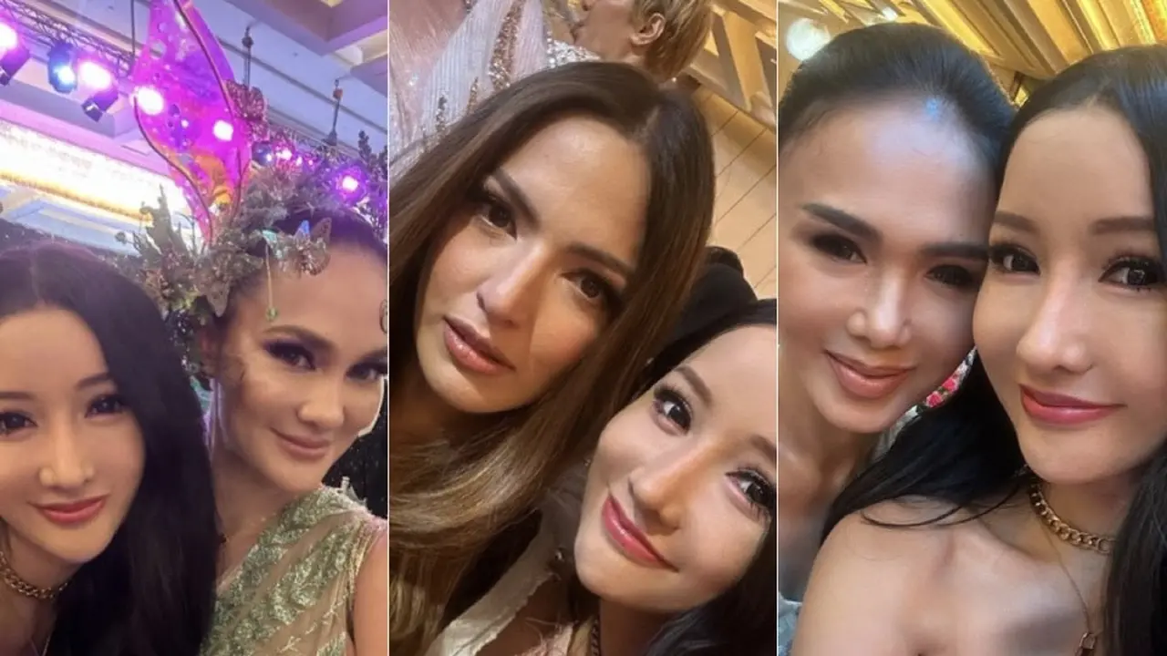 Tampilan Wajah Asli Selebritis saat Bermakeup dari Kamera Handphone Lucinta Luna