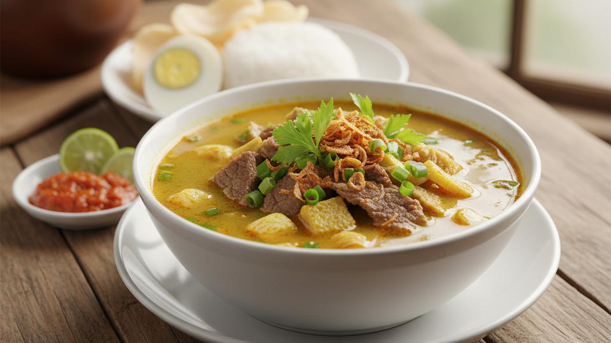 8 Resep Soto Daging Madura Kuah Segar Kaya Rempah, Favorit Keluarga