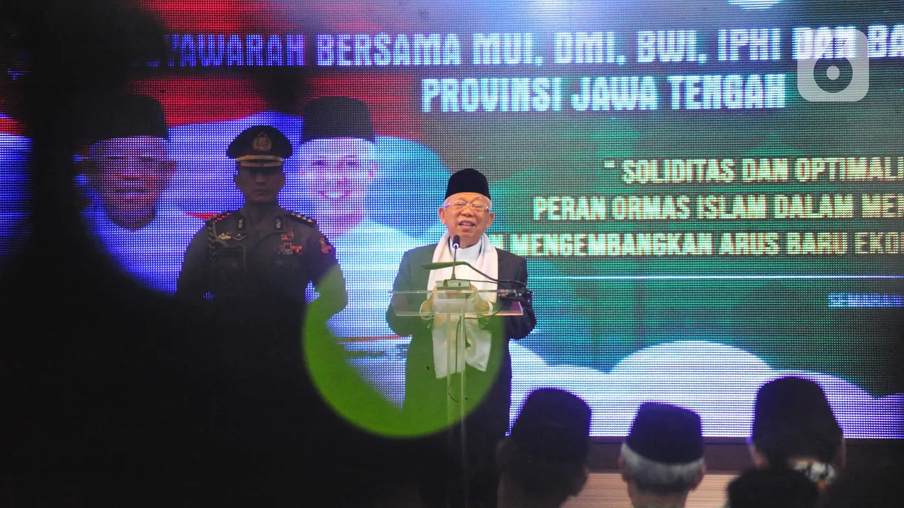 Wapres Ma'ruf Amin Buka Musyawarah Bersama Ormas-Ormas Islam
