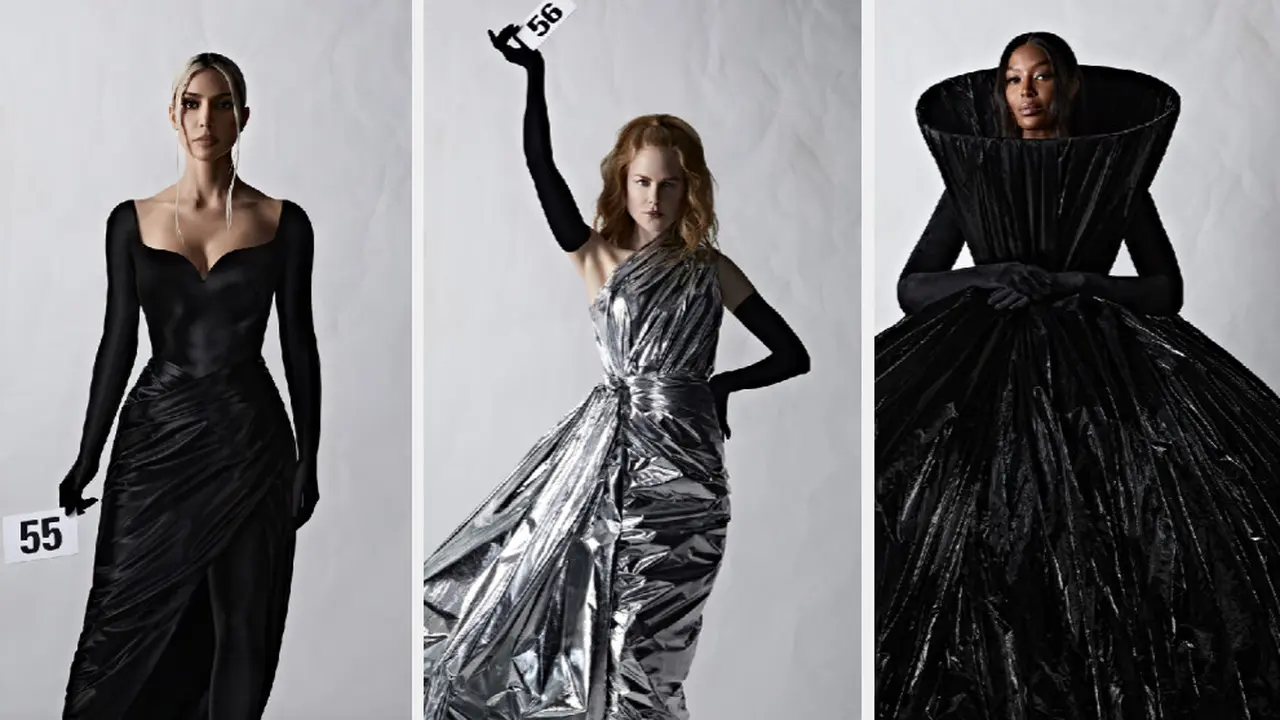 Kim Kardashian, Nicole Kidman, hingga Dua Lipa Beradu Gaya Jadi Model Runway Balenciaga Haute Couture