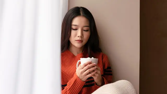sedih putus merenung