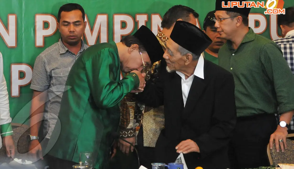 Rapat tersebut juga memutuskan Suryadharma Ali tetap menjadi Ketua Umum. (Liputan6.com/Johan Tallo)