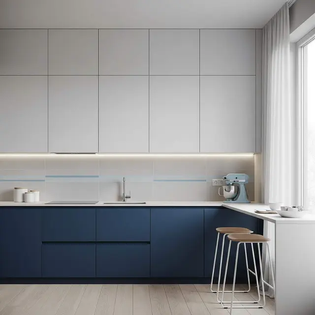 Desain Dapur dengan Kitchen Set Single Line Minimalis