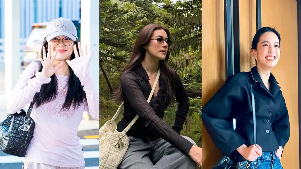 Deretan gaya stylish Jisoo BLACKPINK hingga Annie Chen kenakan Dior D-Motion Bag untuk segala look. Tas seharga Rp76jutaan itu bisa dipakai untuk ngantor hingga liburan [Dior]
