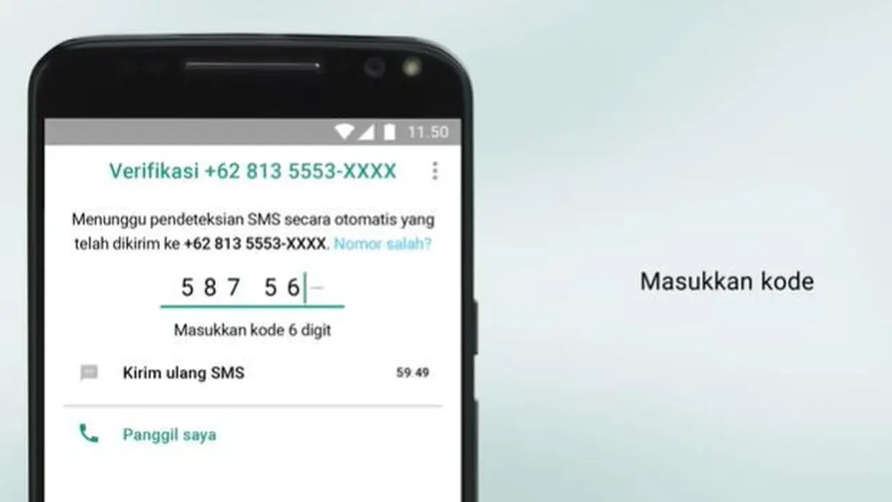 Verifikasi Dua Langkah WhatsApp