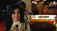 Plat Nomor B 1 SYR Lamborghini Syahrini Hanya Tempelan
