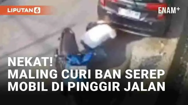 Aksi pencurian semakin nekat tak kenal waktu dan tempat. Seperti yang terjadi baru-baru ini di Kampung Buaran Gowok, Cakung Timur, Jakarta Timur pada Sabtu (29/10/2023). Pelaku seorang pria mengincar ban mobil yang terparkir di pinggir jalan.