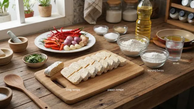 Resep Tempe Jeletot Pedas yang Renyah dan Nagih